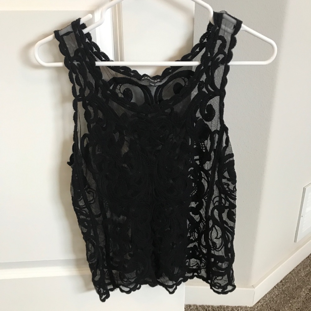 Black Lace Express Tank